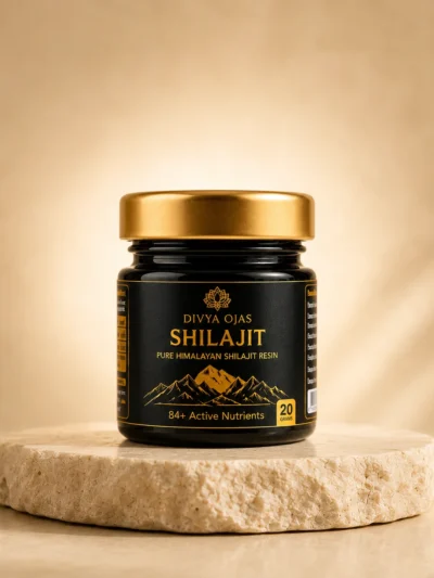 Divya Ojas Himalayan Shilajit Resin | Pure & Authentic Shilajit